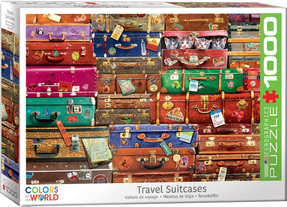Eurographics - Valises de voyage (Jigsaw Puzzle 1000 pièces)