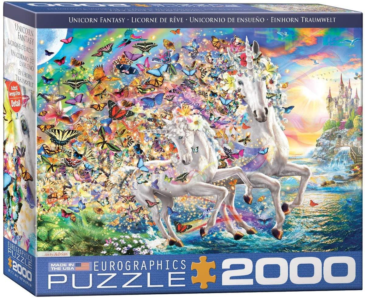 Eurographics - Fantaisie Licorne (Jigsaw Puzzle 2000 pièces)