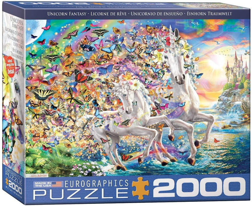 Eurographics - Fantaisie Licorne (Jigsaw Puzzle 2000 pièces)