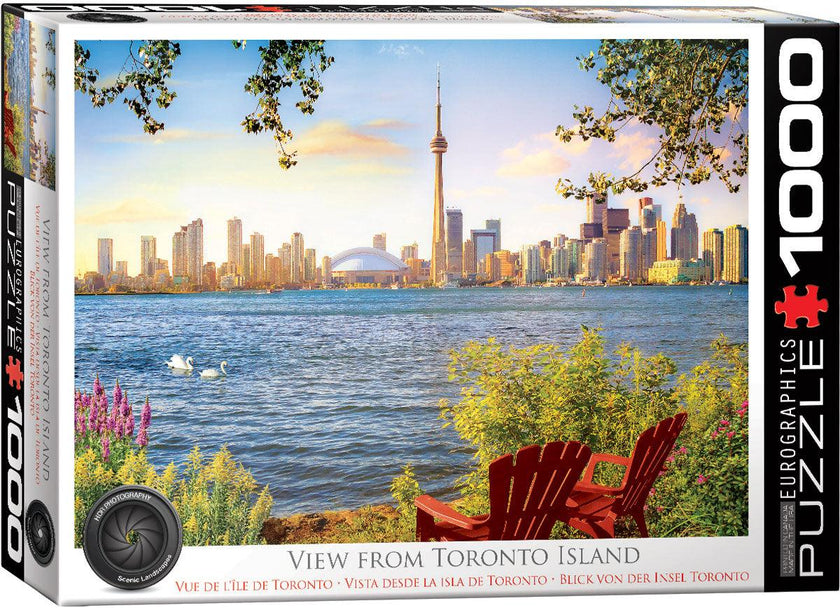 Eurographics - View From Toronto Island - Hdr (1000-Piece Puzzle)