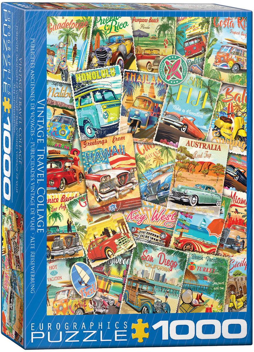 Eurographics - Vintage Travel Collage (1000-Piece Puzzle)