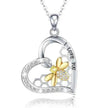European And American Creative New Hands Heart-shaped Women's Necklace