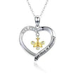 European And American Creative New Hands Heart-shaped Women's Necklace