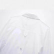 European And American Style Waistband Lapel Windbreaker Short Crop Tank Shirt