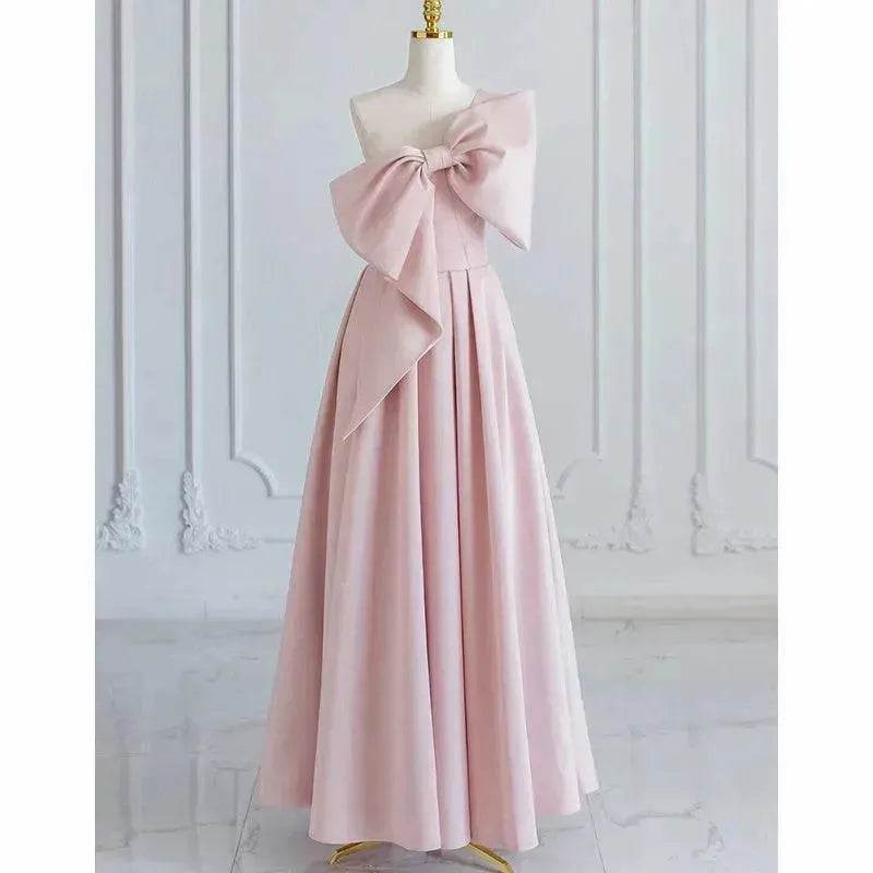 Evening Gown Bride Engagement Dress French Bridesmaid Dress