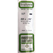 Evergreen Scale Models 117 Styrene Strip .015 X .156