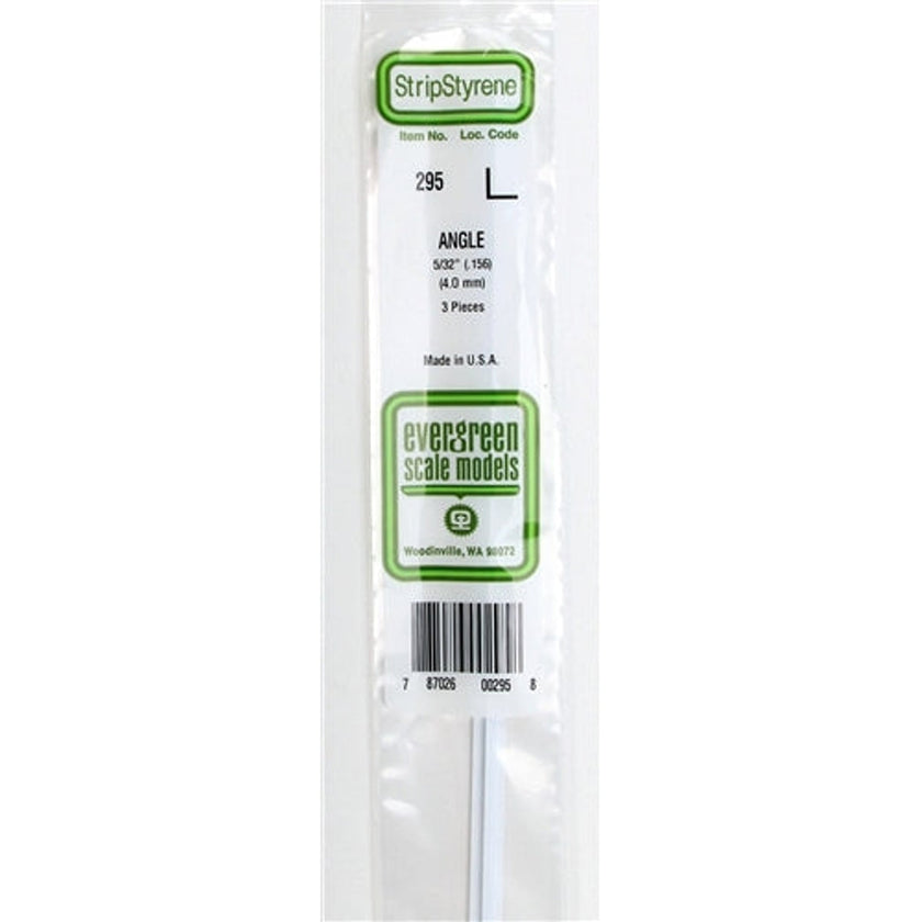 Evergreen Scale Models 295 Styrene Strip 5/32