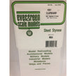 Evergreen Scale Models 4061 Styrene Siding Clapboard .040 x 6x12
