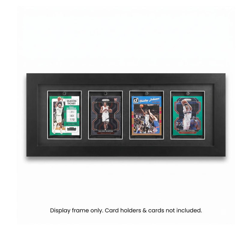 EVORETRO Wooden Display Frame for Magnetic Card Holders