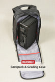 EVORETRO Backpack & Grading Case Bundle – Secure Travel Storage for Graded Cards & Collectibles