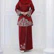 Exquisite Embroidery Two-piece Suit for Turkey Dubai Middle East Women Abaya inspired