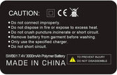 (Extra Set Spare Batteries)Lithium Ion Battery