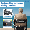 EZee Life Bariatric Rollator CH3019 | Heavy-Duty 400 lb Extra-Wide Walker Canada