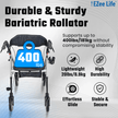 EZee Life Bariatric Rollator CH3019 | Heavy-Duty 400 lb Extra-Wide Walker Canada