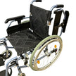 Ezee Life CH1098 Super Lightweight Folding Wheelchair - 24 lb Aluminium Frame for Easy Mobility in Canada
