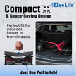 EZee Life Folding Rollator Walker CH2077 | Lightweight Height-Adjustable Mobility Aid Canada
