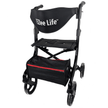 EZee Life Folding Rollator Walker CH2077 | Lightweight Height-Adjustable Mobility Aid Canada
