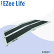 EZ6RGT EZee Life Portable Wheelchair Ramp 6 Ft - Folding Aluminum, 600 lb Capacity with Grip Tape & Side Rails
