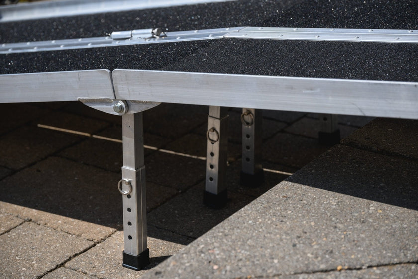 EZee Life EZ8RGT 8 ft Multifold Wheelchair Ramp | Grip Tape Canada