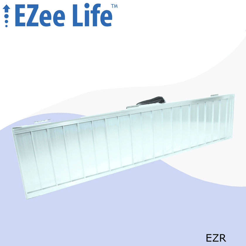 EZee Life 3 ft Single Fold Portable Wheelchair Ramp | Grip Tape Canada