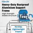 EZee Life CH2076 Sliding Swivel Padded Transfer Bench | 360 Shower Chair Canada