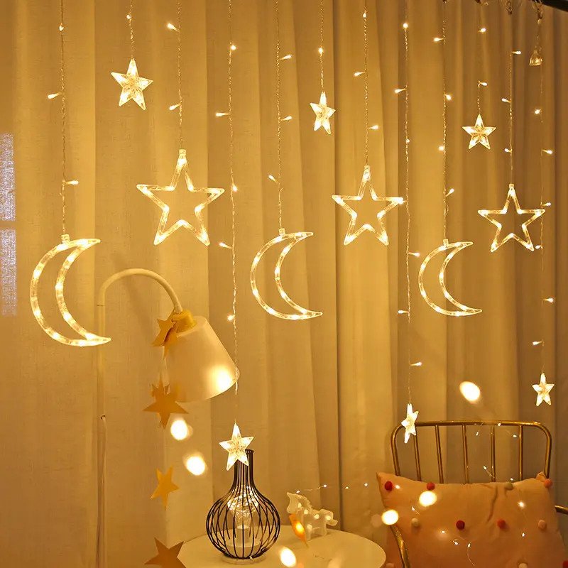 Moon & Star Ramadan Lights