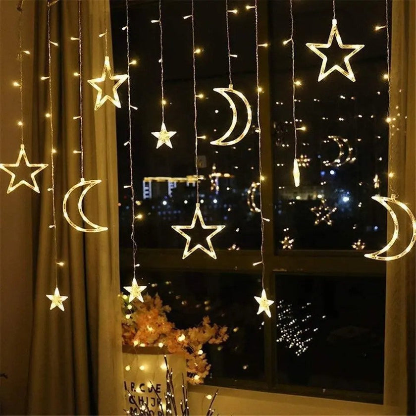 Moon & Star Ramadan Lights