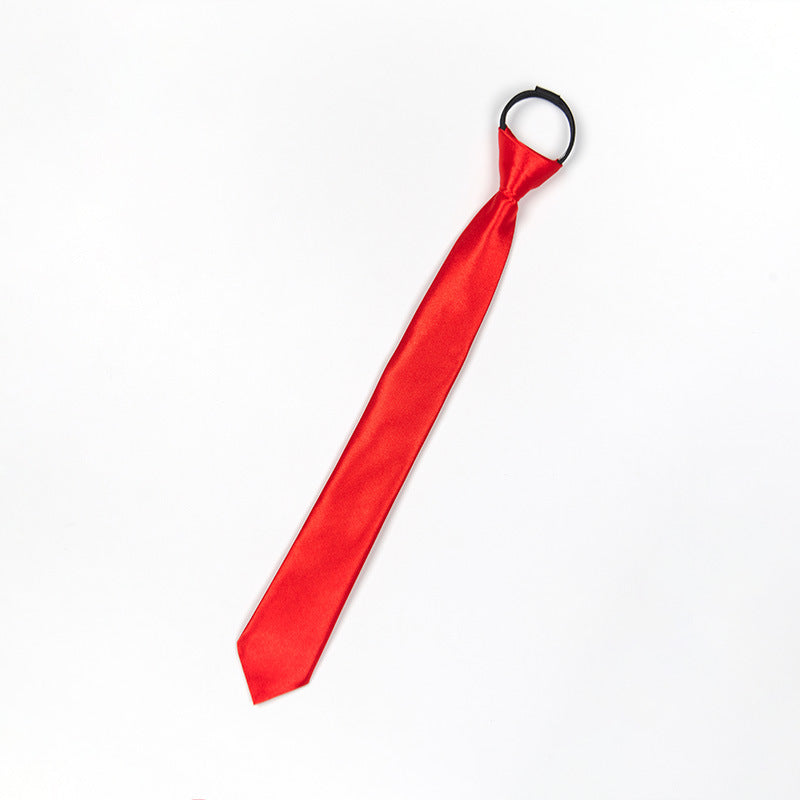 Men's Zip Tie Necktie – Polyester Arrow Bow Tie for Business & Formal Wear | Canada & USA