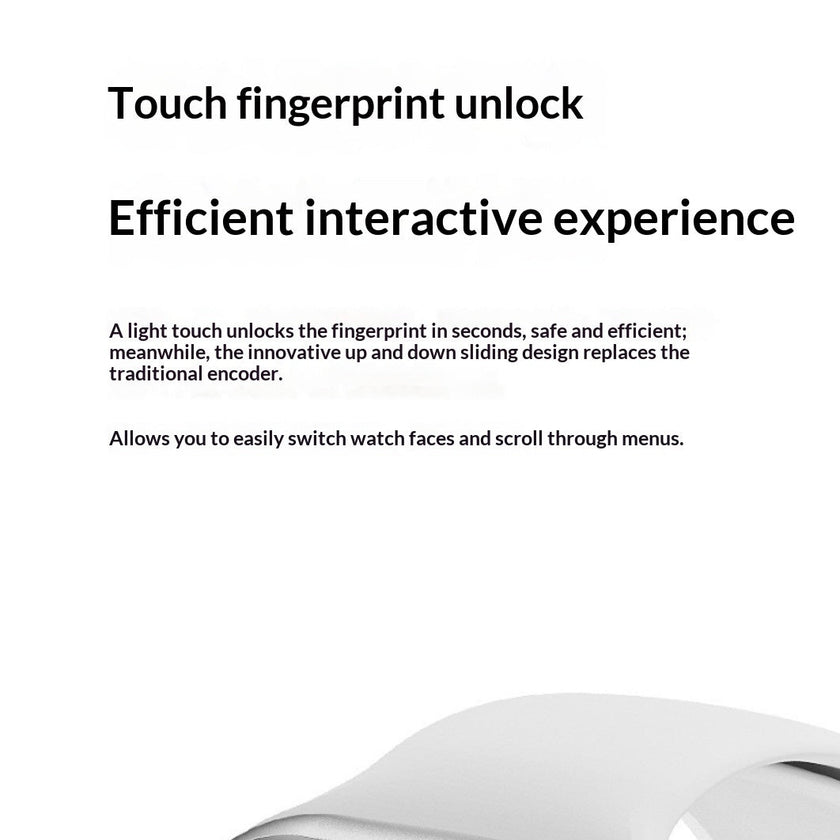 CD20MAX Smartwatch with Fingerprint Unlock SIM Card AMOLED 4G 46mm
