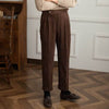 Men Autumn And Winter Corduroy Smooth Ankle-length trouser for work