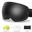 Men's And Women's Anti-fog Card Myopia Glasses Coated Large Spherical Eye Protection Ski Mountaineering Equipment