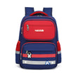 Large Capacity College Backpack – Unisex Oxford Cloth School Bag (White Green / Blue Red)