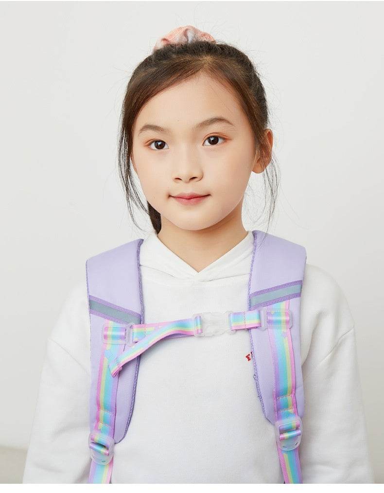 Large Schoolbag for Kids – Grades 2 to 6 Ergonomic Backpack