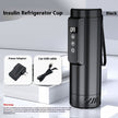 Portable Insulin Refrigerator Cup – Digital Temperature Control, USB Powered (Black & White)