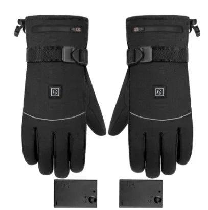 Motorbike Heated Gloves – Electric Touch Screen Winter Riding Gloves