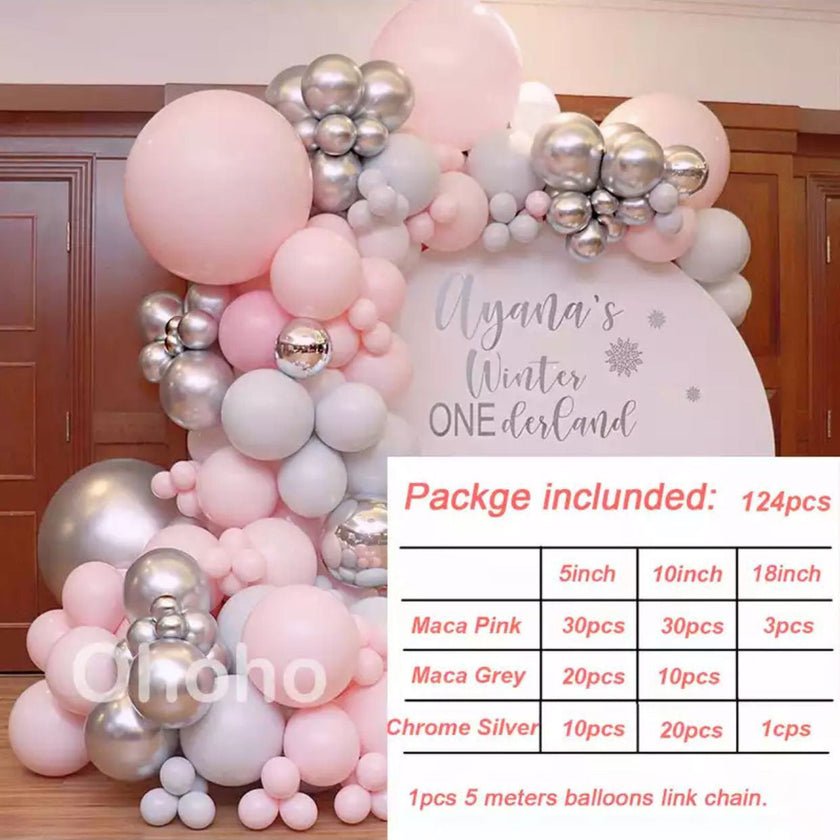 Balloon Garland Arch Kit – Multi-Style Party Decoration Set