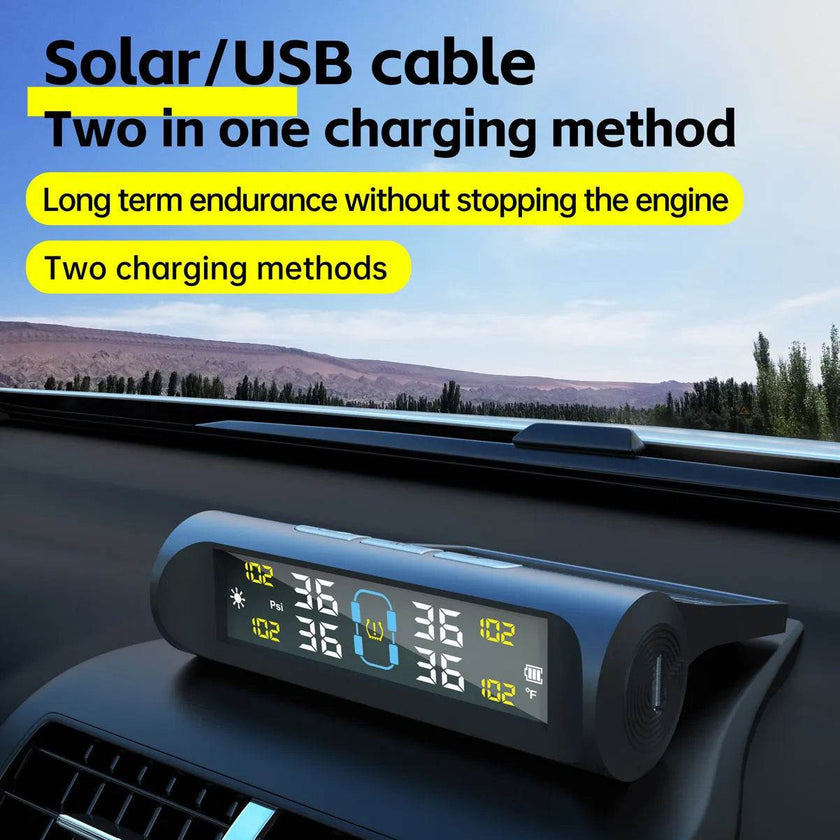 Automobile Vehicle Intelligent Power USB Tire Pressure sensor Monitoring System