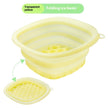 Silicone Ice Bath Face Basin with Folding Ice Tray
