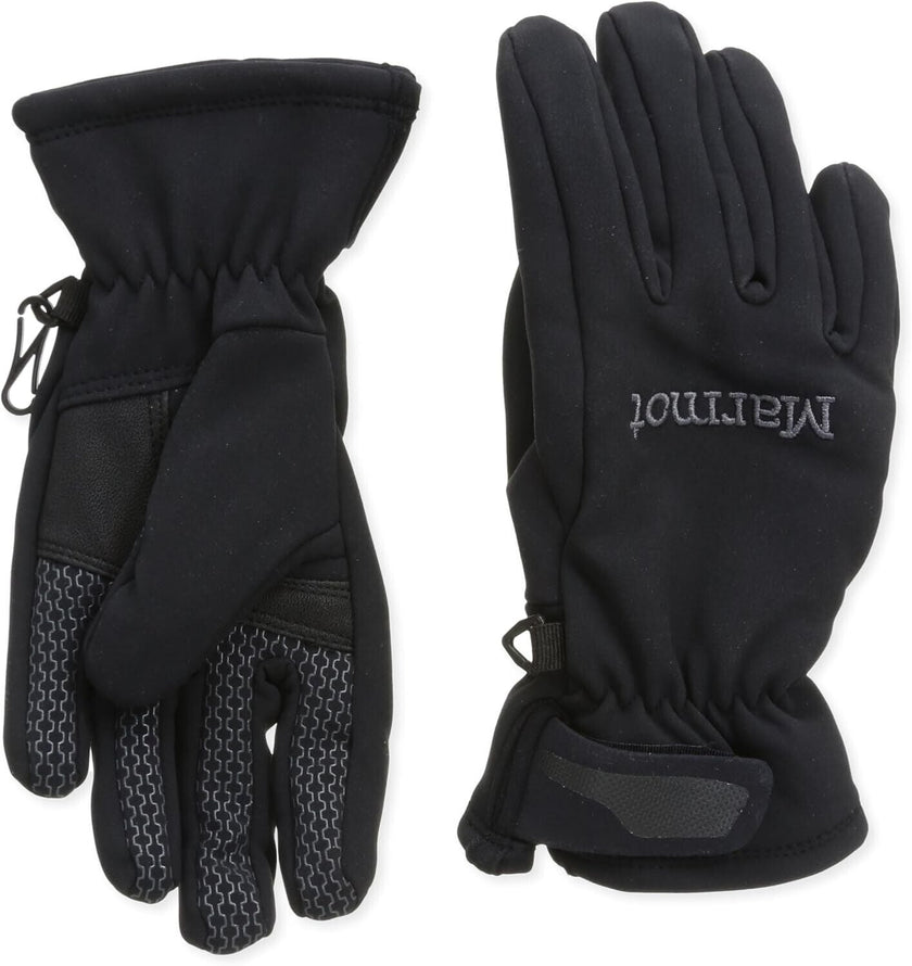 Marmot Women's Glide Softshell Gloves, Size XS