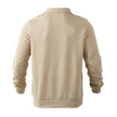 Half Zipper Sweatshirt – Stylish Jacquard Pullover for Youth