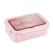 Kids Plastic Bento Lunch box with Cutleries
