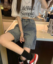Retro Unisex Denim Jeans Short