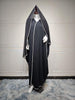 Middle East Muslim Robe Fashion Stripes