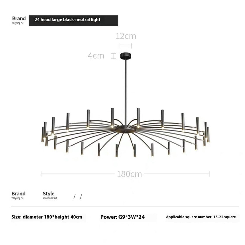 Nordic Style Lamps Simple Modern Net Red Chandelier Minimalist Creative