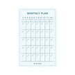 Daily Weekly Notepad Planner Tearable Message Memo Book