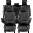 Seat Covers, Universal Car Seat Covers Full Set Seats, Front And Rear Seat, 13pcs Faux Leather Seat Cover, Full Enclosed Design, Detachable Headrest And Airbag Compatible, For Most Car SUV Truck