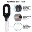 One-Click Spray Hair Brush – Anti-Frizz Detangling Mist Comb for All Hair Types