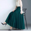 Pleated Mesh Midi Skirt – Women's Prairie Swing Skirt