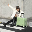 Kids Carry On Luggage Rolling Suitcase Lightweight Children Travel Trolley