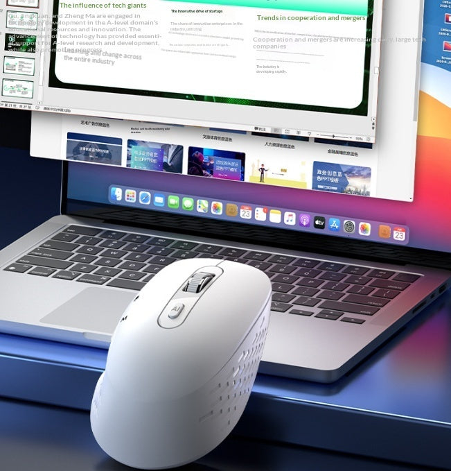 AI Smart Voice Mouse – Wireless Bluetooth Mouse with Voice Typing and Translation Canada